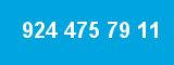 924 475 79 11